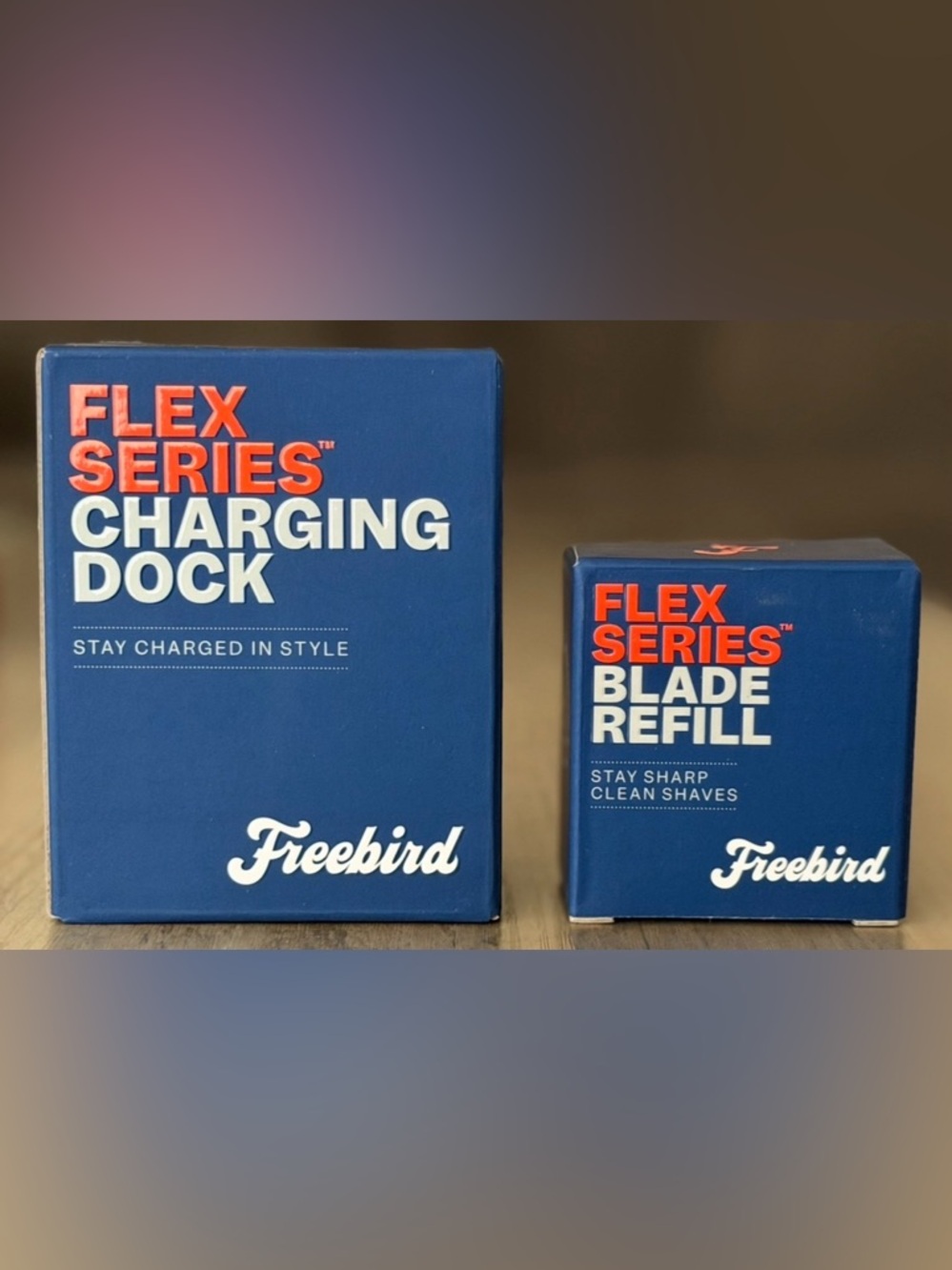 NIB~Set of Freebird Flex Series Charging Dock & Blade Refill